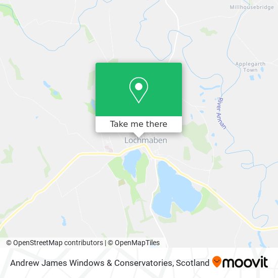 Andrew James Windows & Conservatories map