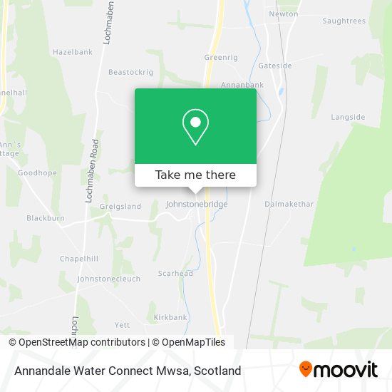 Annandale Water Connect Mwsa map