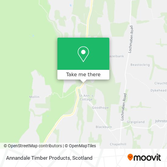 Annandale Timber Products map