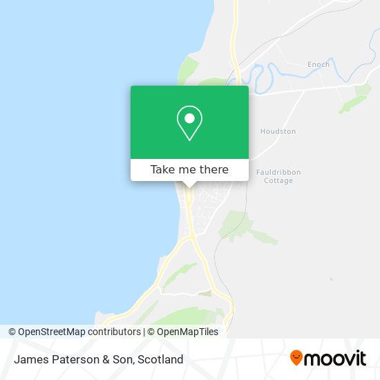 James Paterson & Son map