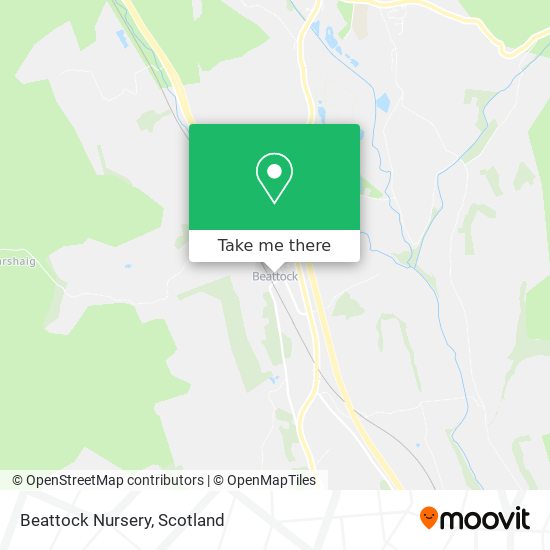 Beattock Nursery map