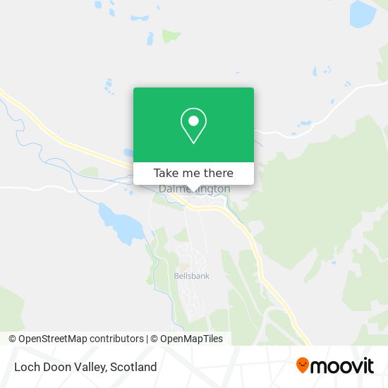 Loch Doon Valley map