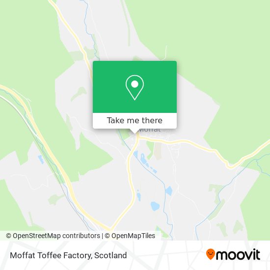 Moffat Toffee Factory map