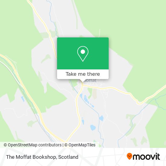 The Moffat Bookshop map