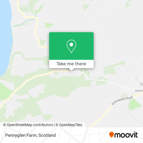 Pennyglen Farm map