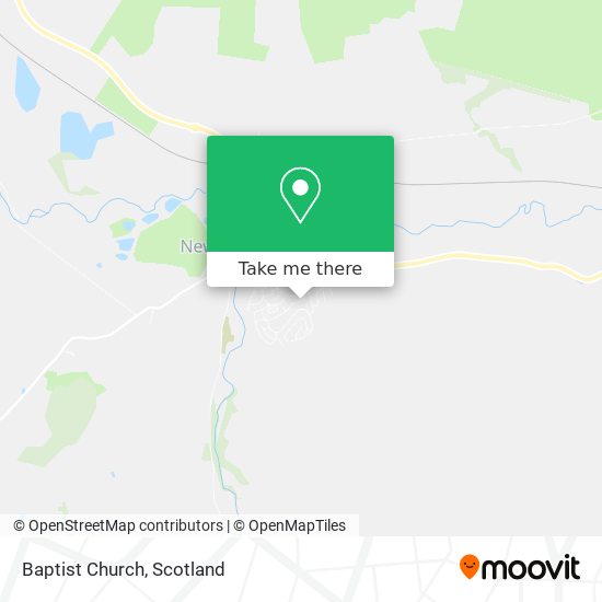 Baptist Church map