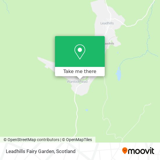 Leadhills Fairy Garden map