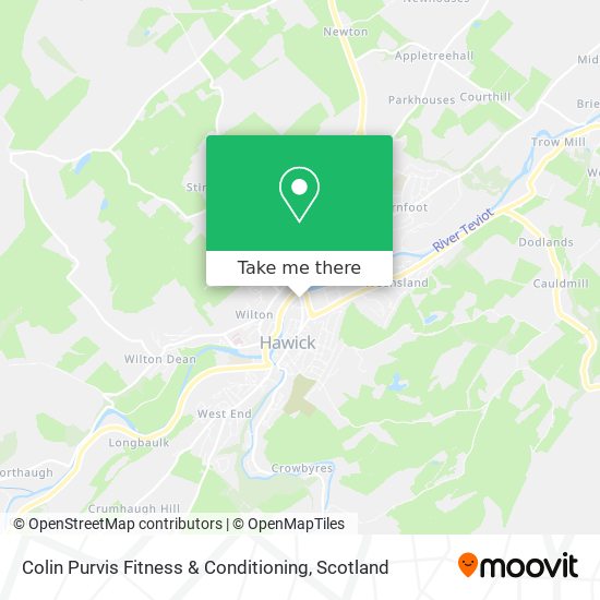 Colin Purvis Fitness & Conditioning map