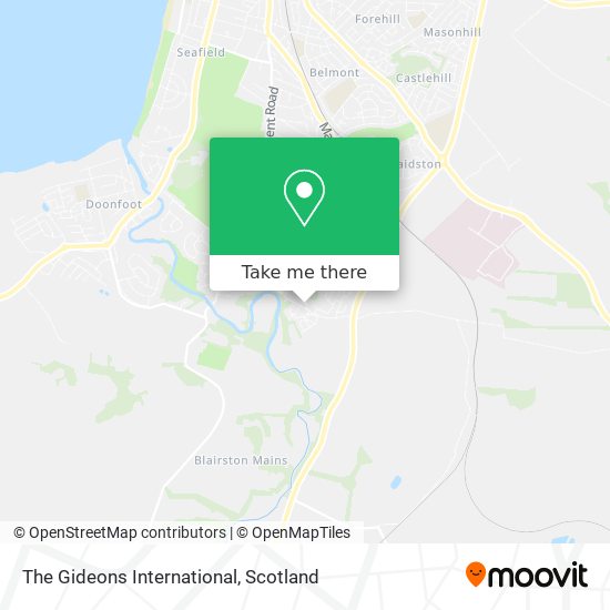 The Gideons International map