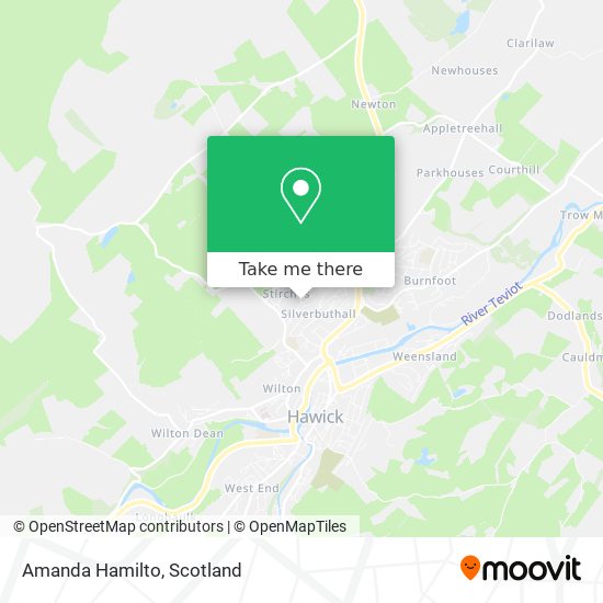 Amanda Hamilto map