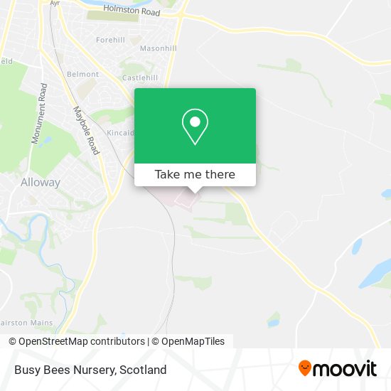 Busy Bees Nursery map