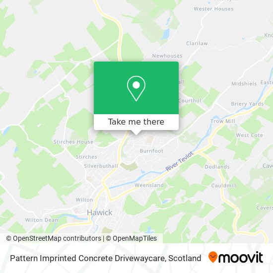 Pattern Imprinted Concrete Drivewaycare map