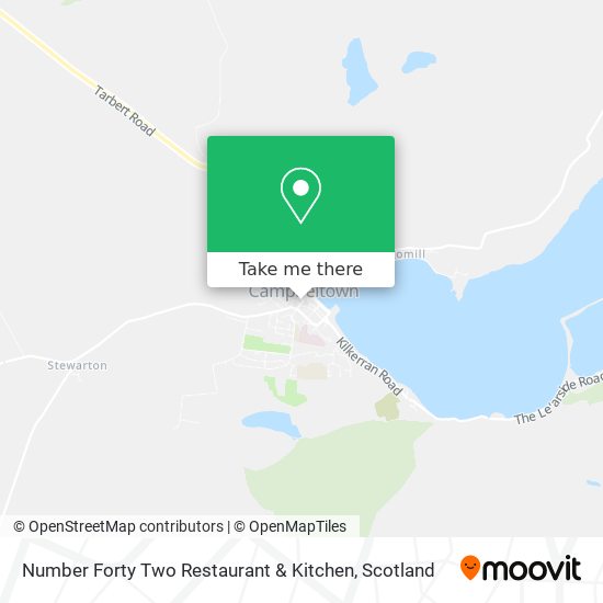 Number Forty Two Restaurant & Kitchen map