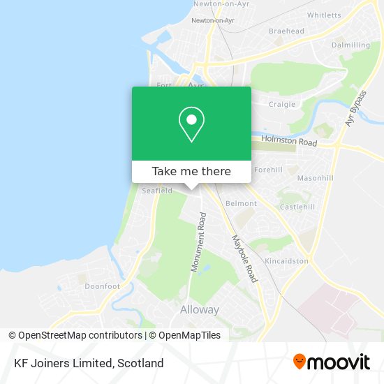 KF Joiners Limited map