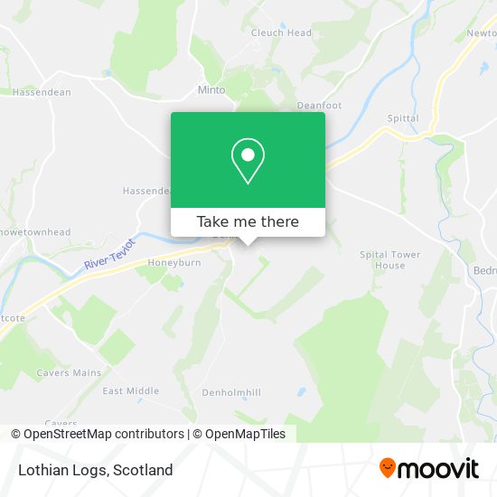 Lothian Logs map