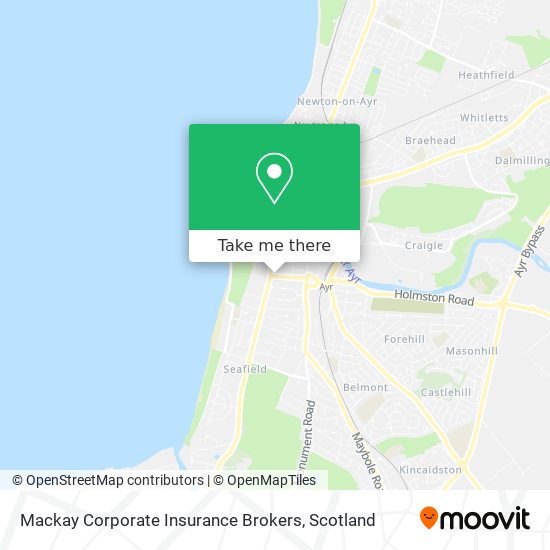 Mackay Corporate Insurance Brokers map