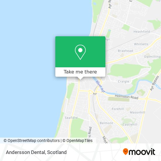 Andersson Dental map