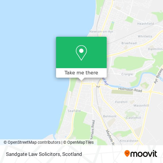 Sandgate Law Solicitors map