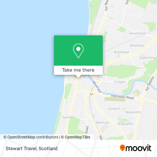 Stewart Travel map