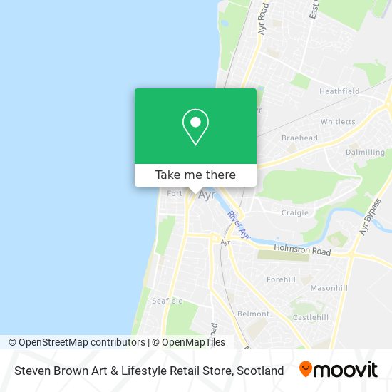 Steven Brown Art & Lifestyle Retail Store map