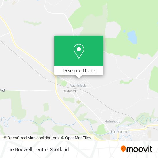 The Boswell Centre map
