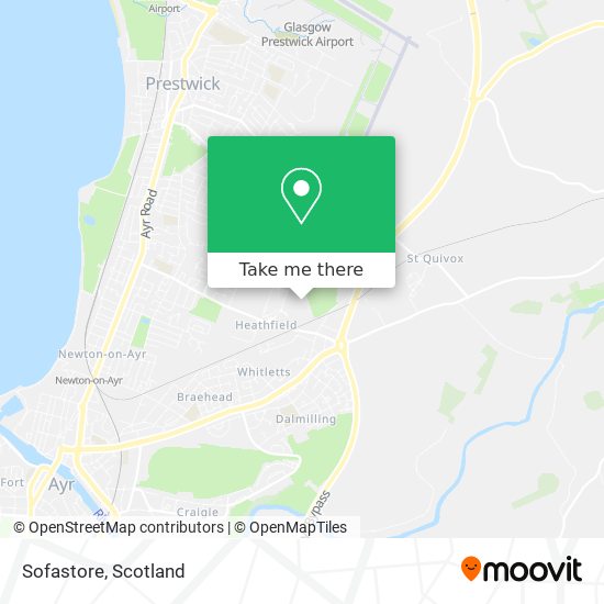 Sofastore map