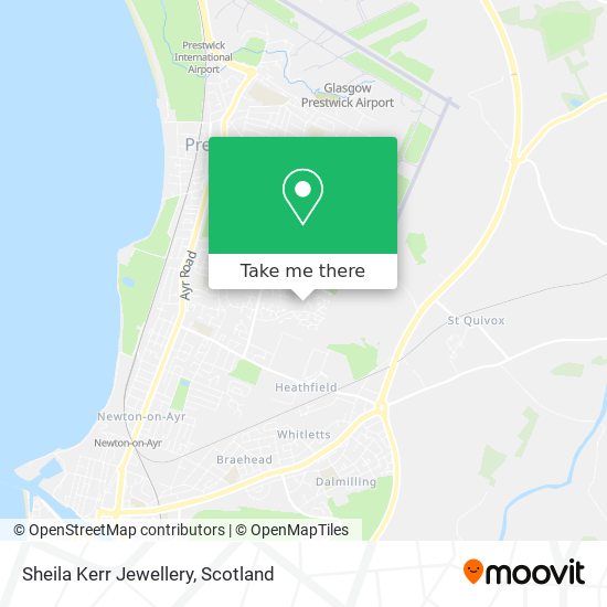 Sheila Kerr Jewellery map