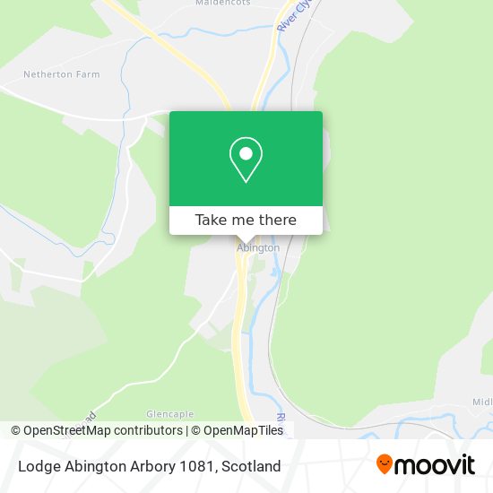 Lodge Abington Arbory 1081 map