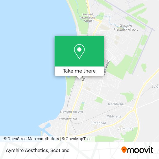 Ayrshire Aesthetics map