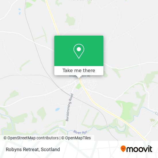 Robyns Retreat map