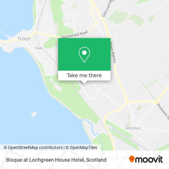 Bisque at Lochgreen House Hotel map