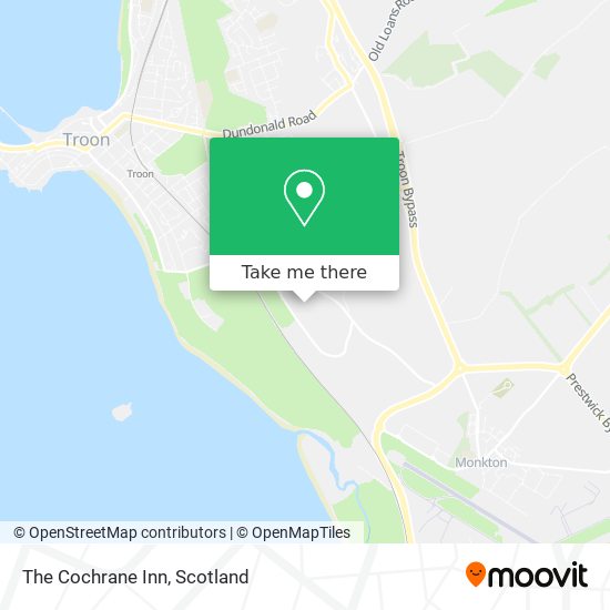 The Cochrane Inn map