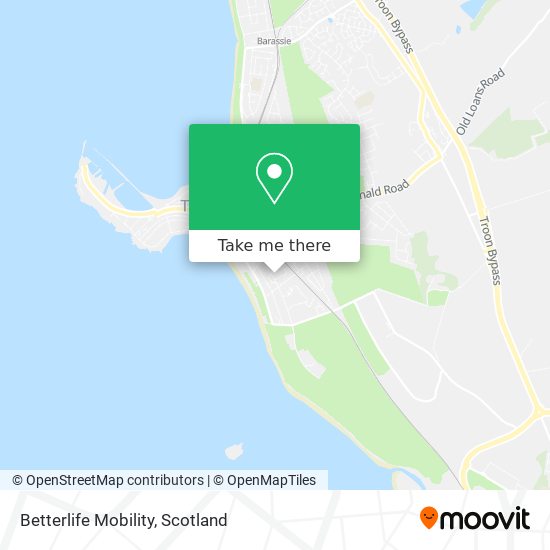 Betterlife Mobility map