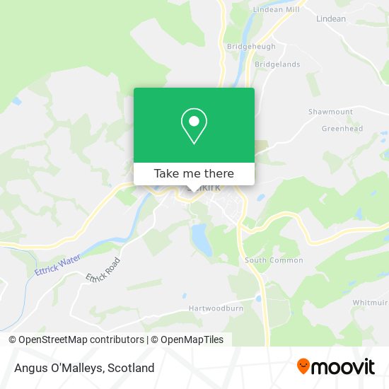 Angus O'Malleys map