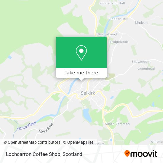 Lochcarron Coffee Shop map