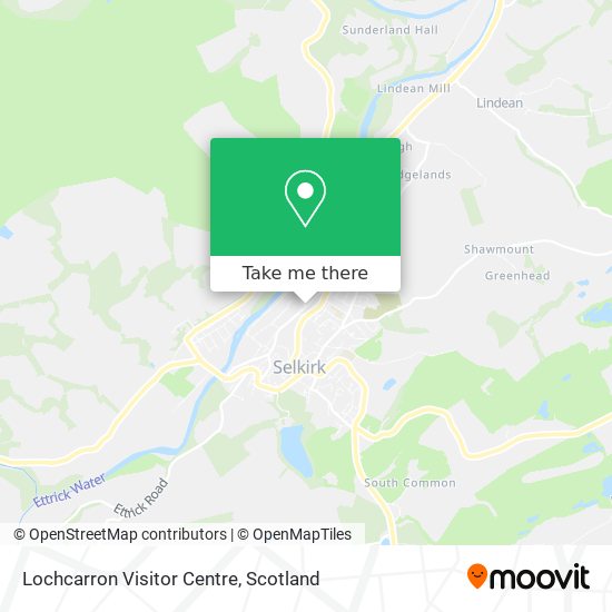 Lochcarron Visitor Centre map