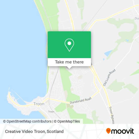 Creative Video Troon map