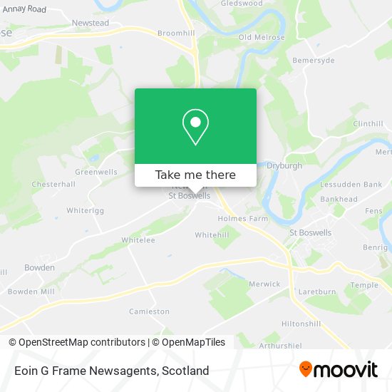 Eoin G Frame Newsagents map