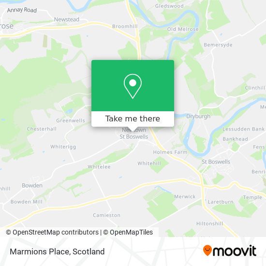 Marmions Place map