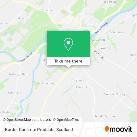 Border Concrete Products map