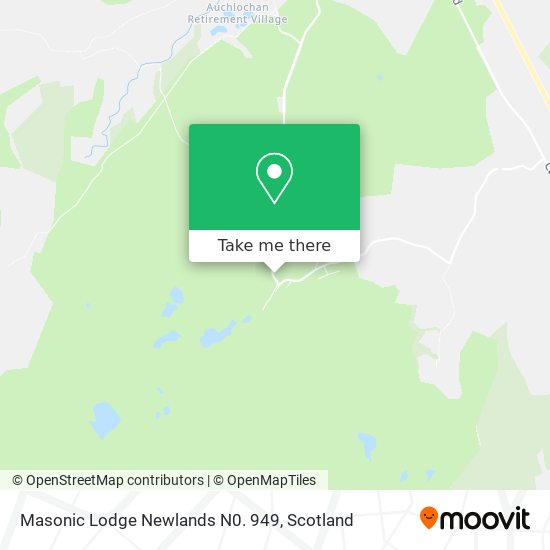 Masonic Lodge Newlands N0. 949 map