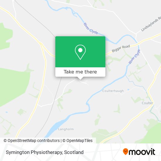 Symington Physiotherapy map