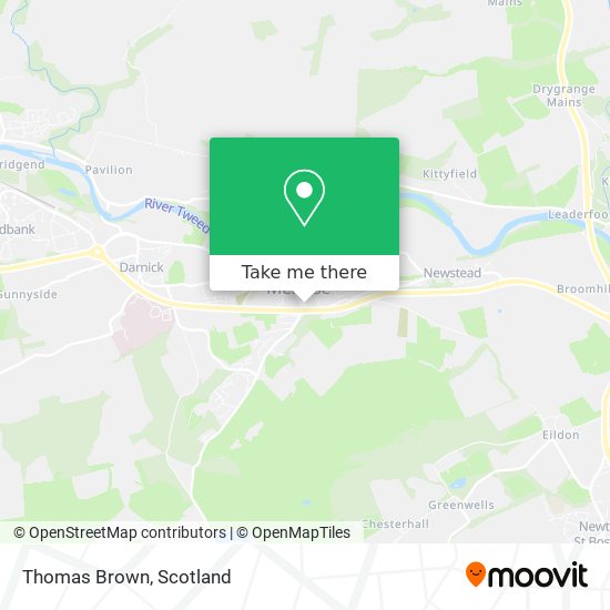 Thomas Brown map
