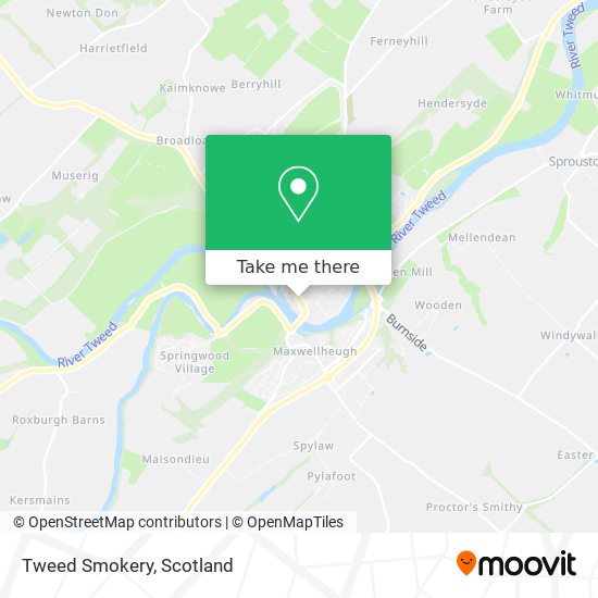 Tweed Smokery map