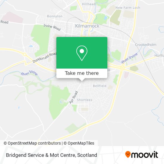 Bridgend Service & Mot Centre map