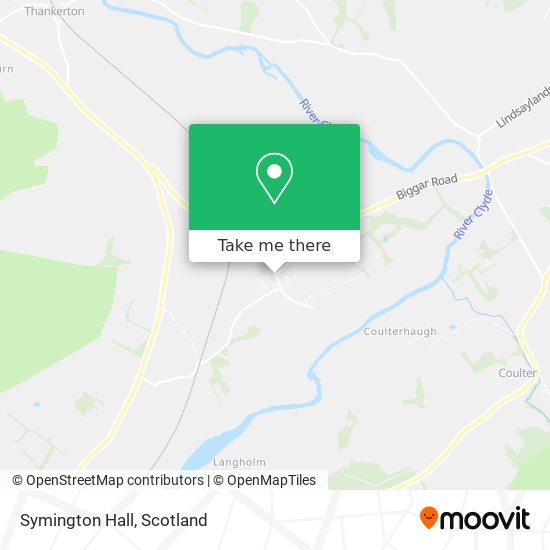 Symington Hall map