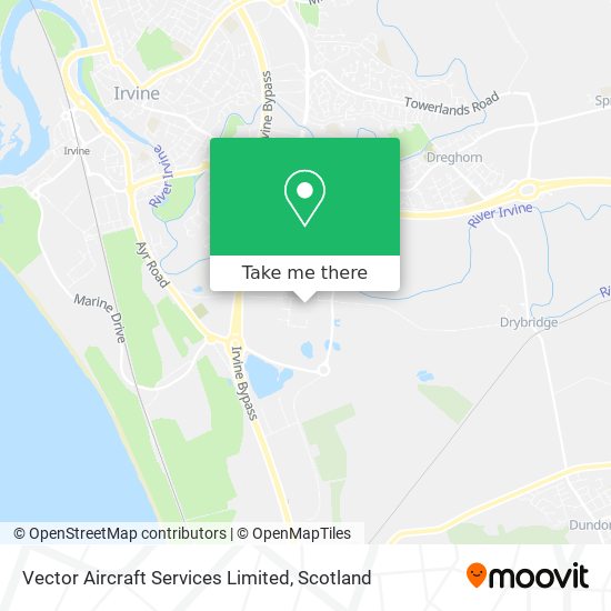 Vector Aircraft Services Limited map