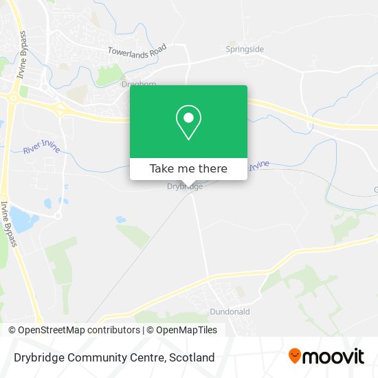 Drybridge Community Centre map