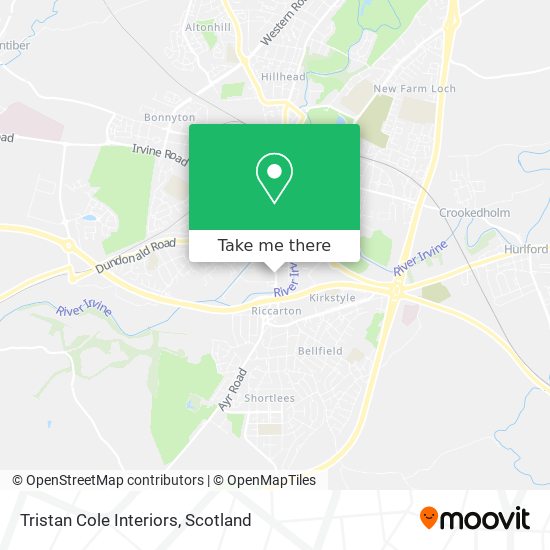 Tristan Cole Interiors map