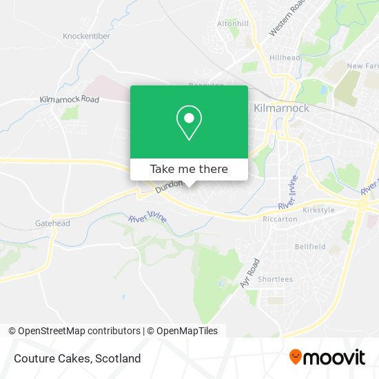 Couture Cakes map